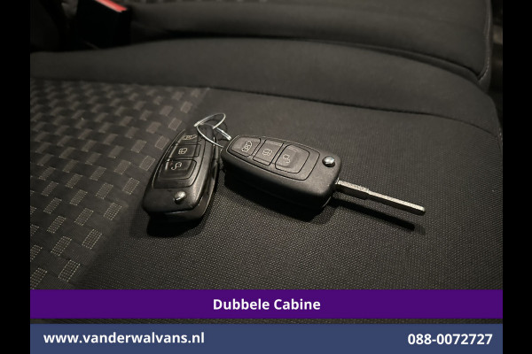 Ford Transit Custom 2.0 TDCI 170pk L2H1 Dubbele Cabine Euro6 Airco | 6-Zits | Camera | Navigatie | LED | Apple Carplay Android Auto, Cruisecontrol, Stoelverwarming, Verwarmde voorruit, Parkeersensoren, 2800kg trekvermogen, Dakdragers