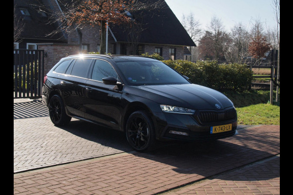 Škoda Octavia Combi 1.0 e-TSI Business Edition | DSG - Automaat | Black Optic | Camera | 18 Inch Zwarte Velgen | NL-Auto |