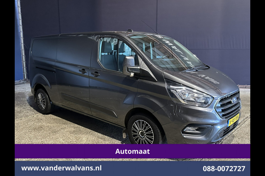 Ford Transit Custom 2.0 TDCI 130pk Automaat L2H1 Euro6 Airco | Cruisecontrol | LED | Multimediascherm | Parkeersensoren Verwarmde voorruit, Bijrijdersbank