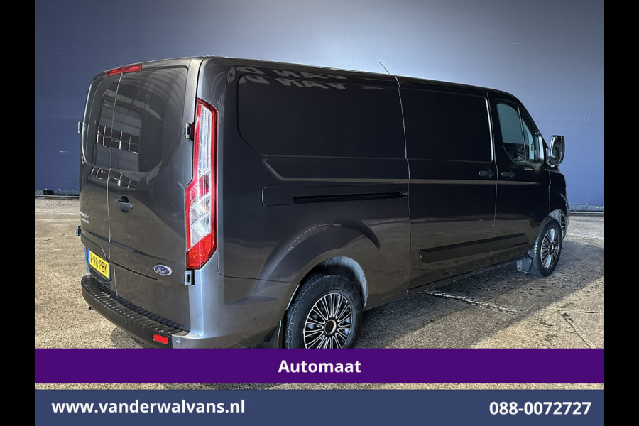 Ford Transit Custom 2.0 TDCI 130pk Automaat L2H1 Euro6 Airco | Cruisecontrol | LED | Multimediascherm | Parkeersensoren Verwarmde voorruit, Bijrijdersbank
