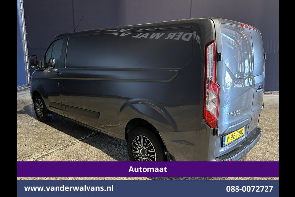Ford Transit Custom 2.0 TDCI 130pk Automaat L2H1 Euro6 Airco | Cruisecontrol | LED | Multimediascherm | Parkeersensoren Verwarmde voorruit, Bijrijdersbank
