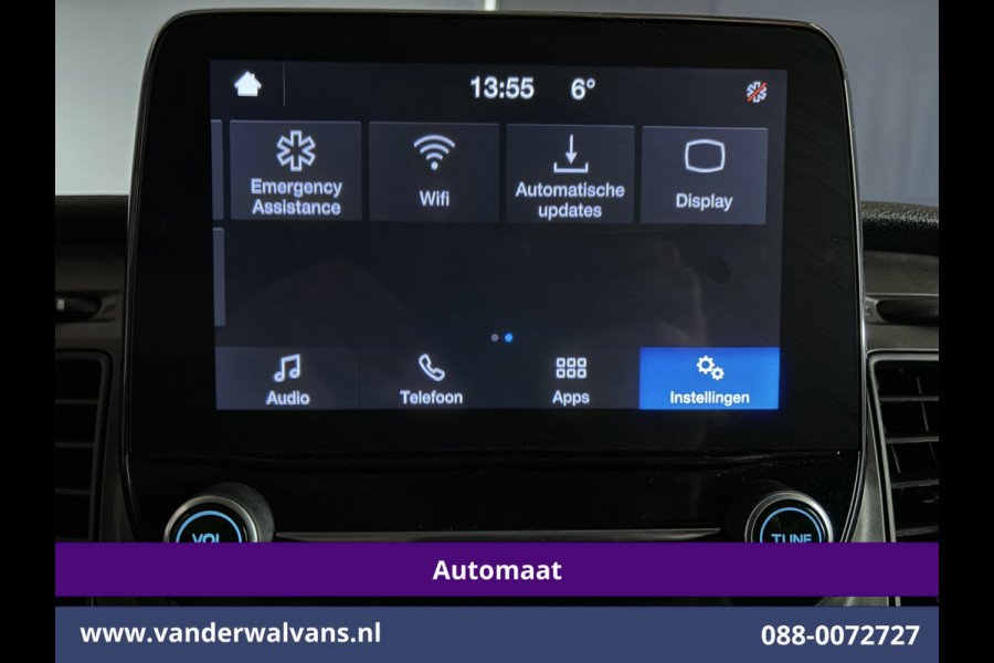 Ford Transit Custom 2.0 TDCI 130pk Automaat L2H1 Euro6 Airco | Cruisecontrol | LED | Multimediascherm | Parkeersensoren Verwarmde voorruit, Bijrijdersbank
