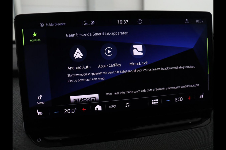 Škoda ENYAQ iV 60 | Warmtepomp | Stoelverwarming | Camera | Keyless | Carplay | Navigatie | Half leder | Full LED | Cruise control | Parkeerhulp | Sfeerverlichting
