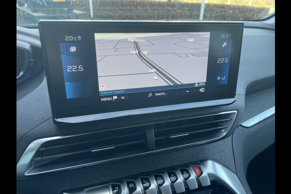 Peugeot 5008 1.2 PureTech Blue Lease Allure 7 Persoons - Airco - Achteruitrijcamera - Navigatiesysteem - Trekhaak - Cruise control - Parkeersensoren voor en achter - Licht metalen velgen 19 inch - Led verlichting - Stuur multifunctioneel - Mistlampen voor - Radio - Regensensor - Rijstrooksensor - Stuur leder