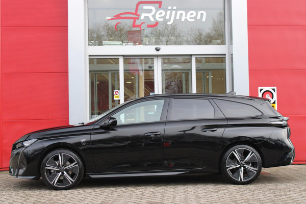 Peugeot 308 SW 1.2 130PK AUTOMAAT GT PACK BUSINESS | ELEKTRISCHE STOEL MET GEHEUGEN FUNCTIE | STOEL/STUUR VERWARMING | ELEKTRISCHE ACHTERKLEP | 360° CAMERA | KEYLESS ENTRY/START | ADAPTIVE CRUISE CONTROL | 19" LICHTMETALEN VELGEN | DRAADLOZE TELEFOONLADER | DRAADLOZE APPLE CARPLAY/ANDROID AUTO | NAVIGATIE | ALCANTARA BEKLEDING | DAB+ RADIO | DODEHOEK DETECTIE | VERWARMBARE VOORRUIT |