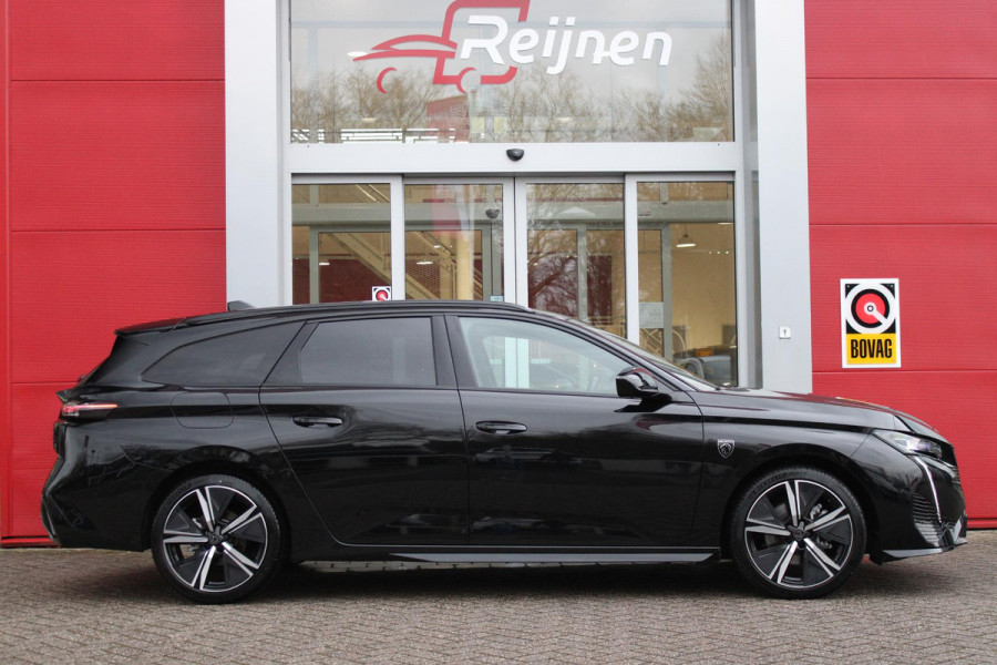 Peugeot 308 SW 1.2 130PK AUTOMAAT GT PACK BUSINESS | ELEKTRISCHE STOEL MET GEHEUGEN FUNCTIE | STOEL/STUUR VERWARMING | ELEKTRISCHE ACHTERKLEP | 360° CAMERA | KEYLESS ENTRY/START | ADAPTIVE CRUISE CONTROL | 19" LICHTMETALEN VELGEN | DRAADLOZE TELEFOONLADER | DRAADLOZE APPLE CARPLAY/ANDROID AUTO | NAVIGATIE | ALCANTARA BEKLEDING | DAB+ RADIO | DODEHOEK DETECTIE | VERWARMBARE VOORRUIT |