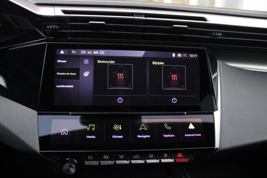 Peugeot 308 SW 1.2 130PK AUTOMAAT GT PACK BUSINESS | ELEKTRISCHE STOEL MET GEHEUGEN FUNCTIE | STOEL/STUUR VERWARMING | ELEKTRISCHE ACHTERKLEP | 360° CAMERA | KEYLESS ENTRY/START | ADAPTIVE CRUISE CONTROL | 19" LICHTMETALEN VELGEN | DRAADLOZE TELEFOONLADER | DRAADLOZE APPLE CARPLAY/ANDROID AUTO | NAVIGATIE | ALCANTARA BEKLEDING | DAB+ RADIO | DODEHOEK DETECTIE | VERWARMBARE VOORRUIT |