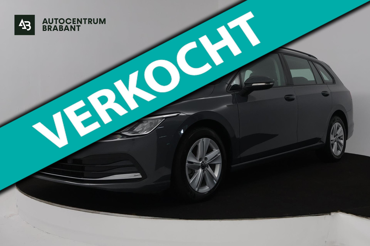 Volkswagen Golf Variant 1.0 eTSI Sport (AUTOMAAT, NAVIGATIE, PARKEERSENSOREN, GOED ONDERHOUDEN)