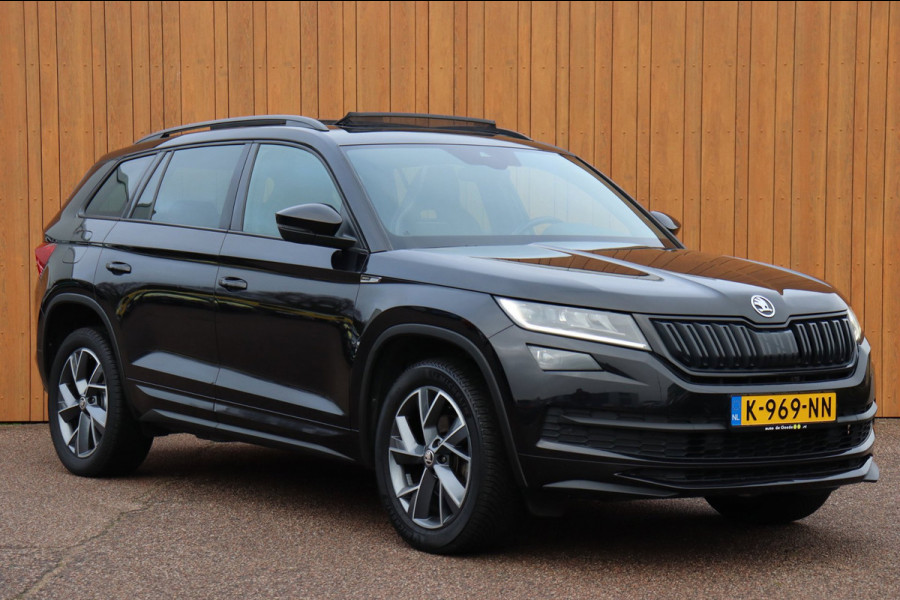 Škoda Kodiaq 1.5 TSI Sportline Business org. NL-auto half-leer+el+mem+vw+stuur a-camera digitaal-dashboard