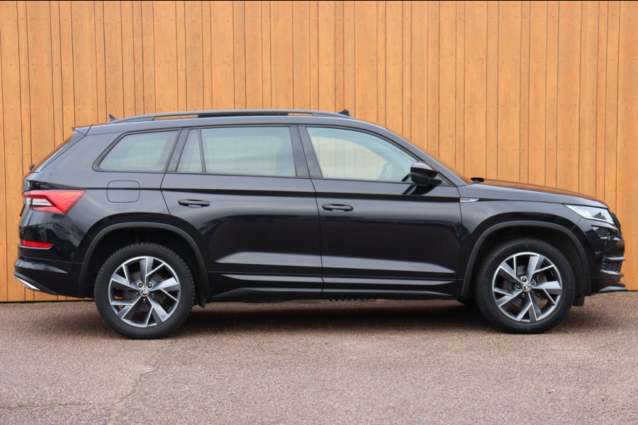 Škoda Kodiaq 1.5 TSI Sportline Business org. NL-auto half-leer+el+mem+vw+stuur a-camera digitaal-dashboard