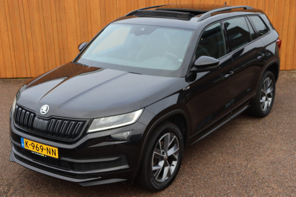 Škoda Kodiaq 1.5 TSI Sportline Business org. NL-auto half-leer+el+mem+vw+stuur a-camera digitaal-dashboard