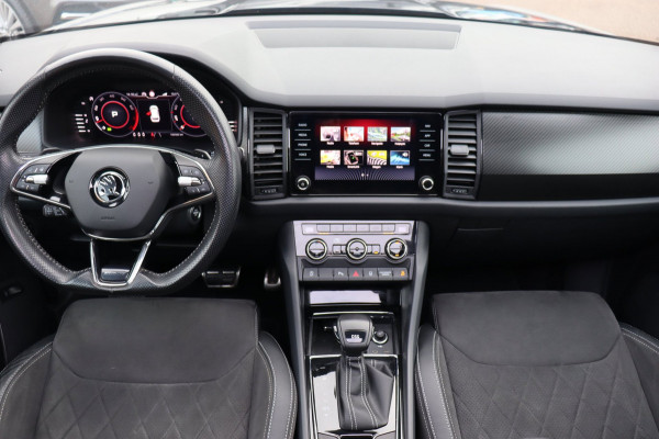Škoda Kodiaq 1.5 TSI Sportline Business org. NL-auto half-leer+el+mem+vw+stuur a-camera digitaal-dashboard