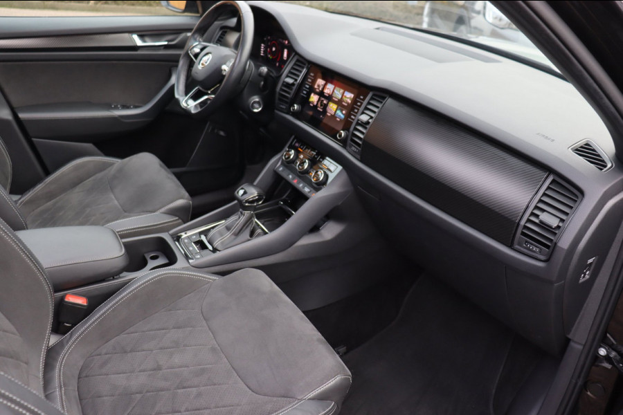 Škoda Kodiaq 1.5 TSI Sportline Business org. NL-auto half-leer+el+mem+vw+stuur a-camera digitaal-dashboard