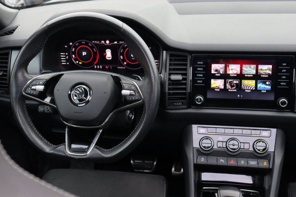 Škoda Kodiaq 1.5 TSI Sportline Business org. NL-auto half-leer+el+mem+vw+stuur a-camera digitaal-dashboard