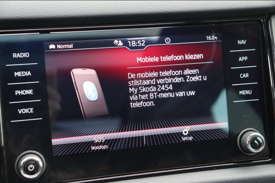 Škoda Kodiaq 1.5 TSI Sportline Business org. NL-auto half-leer+el+mem+vw+stuur a-camera digitaal-dashboard