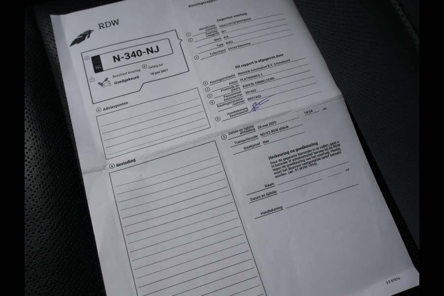 Kia e-Niro EXECUTIVELINE 64 kWh 100% SOH + STOELVENTILATIE | JBL | APPLE CARPLAY | LEDER | STUURVERWARMING