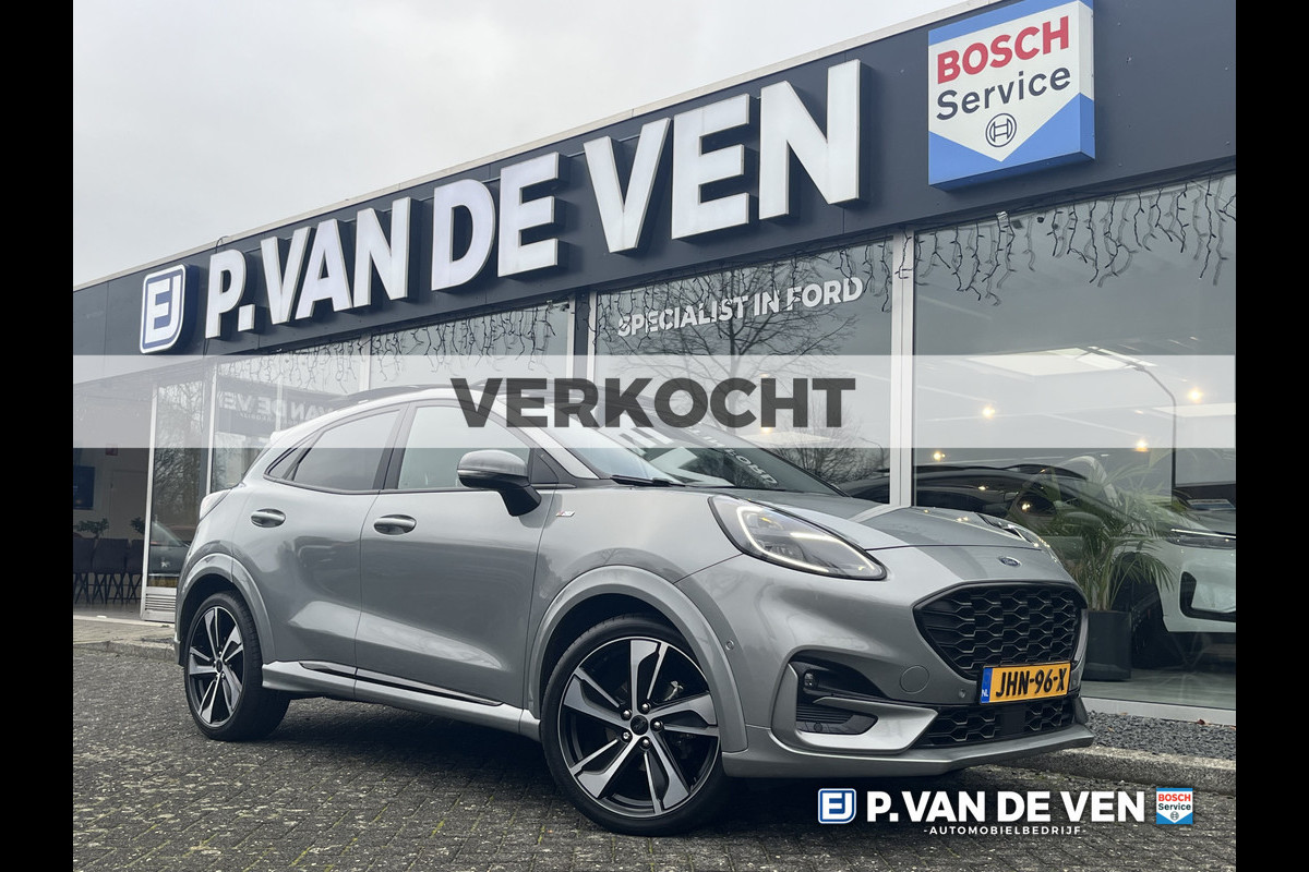 Ford Puma 1.0 EcoBoost Hybrid ST-Line X 155pk/114kW 6-bak | Garantie t/m 05-2028/50.000 km | Full Options | Panoramadak | Driver Assistance Pack | Keyless | Winter Pack | Technology Pack | etc. etc.