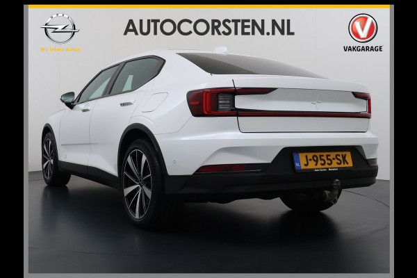 Polestar 2 Long Range Dual Motor 78kWh SOH 92% Trekhaak Panoramadak Adap.Cruise 360°Camera Navi Ecc Apple Carplay Android Auto Pdc Launch E Stoel+Stuurverwarming Lmv 19" Achterbankverwarming Keyless DAB Rijstrooksensor Origineel Nederlandse Auto