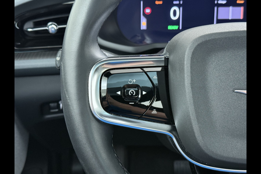 Polestar 2 Long Range Dual Motor 78kWh SOH 92% Trekhaak Panoramadak Adap.Cruise 360°Camera Navi Ecc Apple Carplay Android Auto Pdc Launch E Stoel+Stuurverwarming Lmv 19" Achterbankverwarming Keyless DAB Rijstrooksensor Origineel Nederlandse Auto