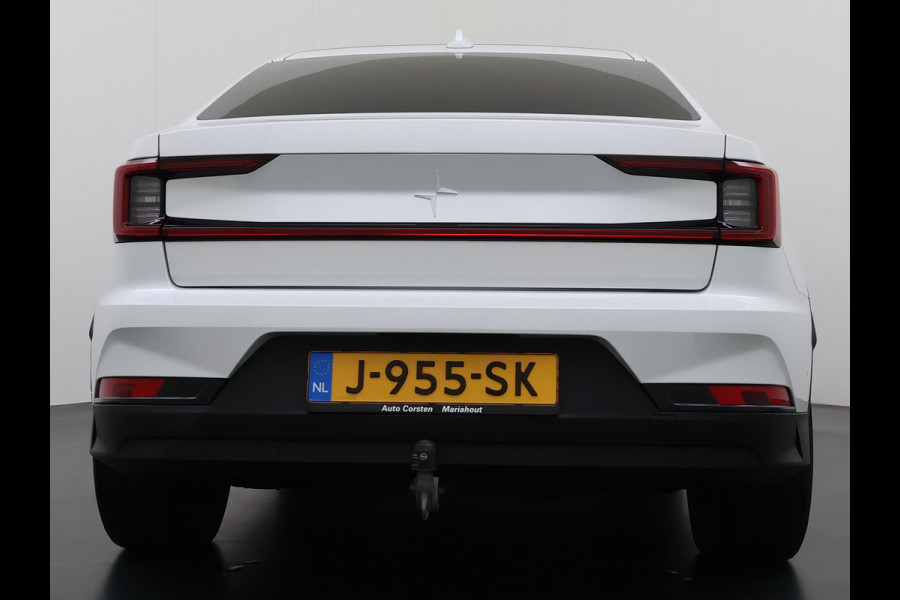 Polestar 2 Long Range Dual Motor 78kWh SOH 92% Trekhaak Panoramadak Adap.Cruise 360°Camera Navi Ecc Apple Carplay Android Auto Pdc Launch E Stoel+Stuurverwarming Lmv 19" Achterbankverwarming Keyless DAB Rijstrooksensor Origineel Nederlandse Auto