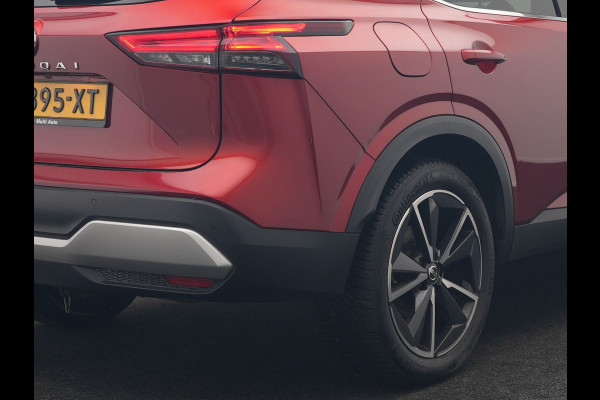 Nissan QASHQAI 1.3 MHEV Xtronic Tekna Automaat | Panodak | Trekhaak Afn | Adaptive Cruise | Lederen Sportstoelen Massage & Memory | BOSE Sound | 360 Camera | Keyless | Apple Carplay | 19"L.M |