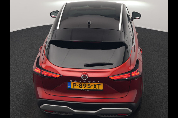 Nissan QASHQAI 1.3 MHEV Xtronic Tekna Automaat | Panodak | Trekhaak Afn | Adaptive Cruise | Lederen Sportstoelen Massage & Memory | BOSE Sound | 360 Camera | Keyless | Apple Carplay | 19"L.M |