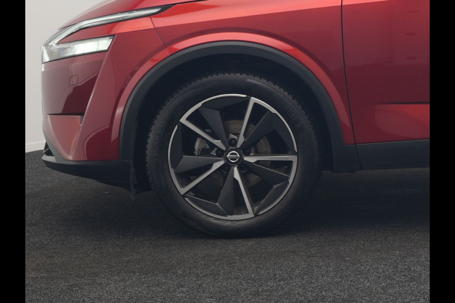 Nissan QASHQAI 1.3 MHEV Xtronic Tekna Automaat | Panodak | Trekhaak Afn | Adaptive Cruise | Lederen Sportstoelen Massage & Memory | BOSE Sound | 360 Camera | Keyless | Apple Carplay | 19"L.M |