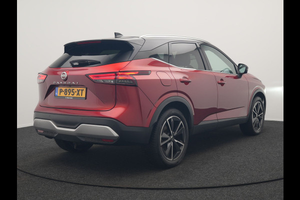 Nissan QASHQAI 1.3 MHEV Xtronic Tekna Automaat | Panodak | Trekhaak Afn | Adaptive Cruise | Lederen Sportstoelen Massage & Memory | BOSE Sound | 360 Camera | Keyless | Apple Carplay | 19"L.M |