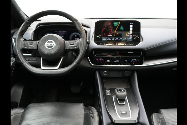 Nissan QASHQAI 1.3 MHEV Xtronic Tekna Automaat | Panodak | Trekhaak Afn | Adaptive Cruise | Lederen Sportstoelen Massage & Memory | BOSE Sound | 360 Camera | Keyless | Apple Carplay | 19"L.M |
