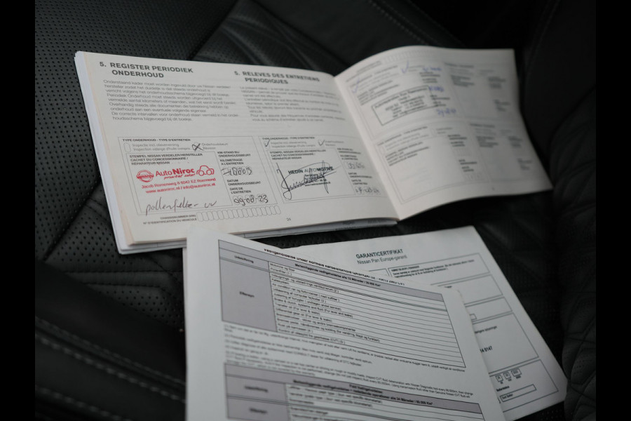 Nissan QASHQAI 1.3 MHEV Xtronic Tekna Automaat | Panodak | Trekhaak Afn | Adaptive Cruise | Lederen Sportstoelen Massage & Memory | BOSE Sound | 360 Camera | Keyless | Apple Carplay | 19"L.M |