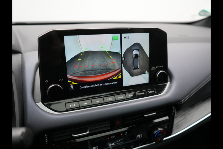 Nissan QASHQAI 1.3 MHEV Xtronic Tekna Automaat | Panodak | Trekhaak Afn | Adaptive Cruise | Lederen Sportstoelen Massage & Memory | BOSE Sound | 360 Camera | Keyless | Apple Carplay | 19"L.M |