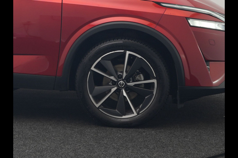 Nissan QASHQAI 1.3 MHEV Xtronic Tekna Automaat | Panodak | Trekhaak Afn | Adaptive Cruise | Lederen Sportstoelen Massage & Memory | BOSE Sound | 360 Camera | Keyless | Apple Carplay | 19"L.M |