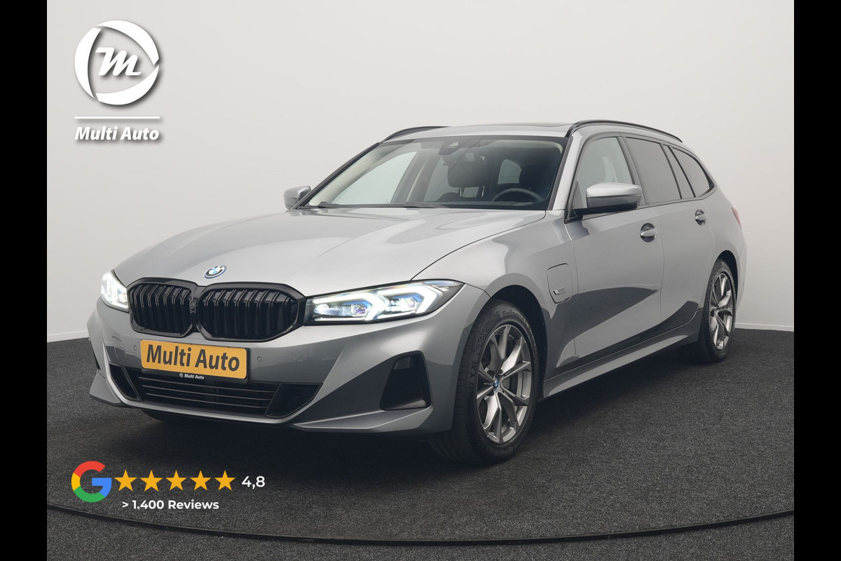 BMW 3 Serie Touring 320e Sportline FACELIFT Plug In Hybrid Dealer O.H PHEV | Panodak | Widescreen Navi | Harman Kardon | Camera | Keyless | Stuurverwarming | Apple Carplay | BLIS |