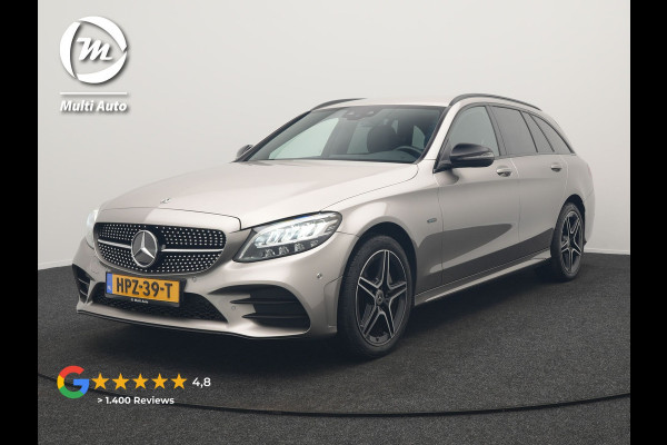 Mercedes-Benz C-Klasse Estate 300 e Business Solution AMG Plug In Hybrid 320pk PHEV | Trekhaak af Fabriek | Adaptive Cruise | Alcantara Sportstoelen Verwarmd | Apple Carplay | Camera | BLIS | 18"L.M |