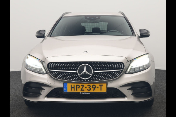 Mercedes-Benz C-Klasse Estate 300 e Business Solution AMG Plug In Hybrid 320pk PHEV | Trekhaak af Fabriek | Adaptive Cruise | Alcantara Sportstoelen Verwarmd | Apple Carplay | Camera | BLIS | 18"L.M |