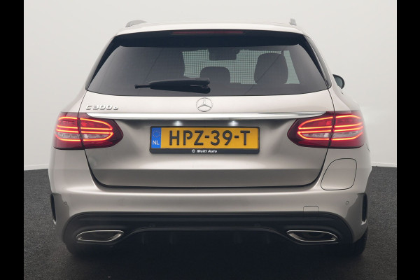 Mercedes-Benz C-Klasse Estate 300 e Business Solution AMG Plug In Hybrid 320pk PHEV | Trekhaak af Fabriek | Adaptive Cruise | Alcantara Sportstoelen Verwarmd | Apple Carplay | Camera | BLIS | 18"L.M |