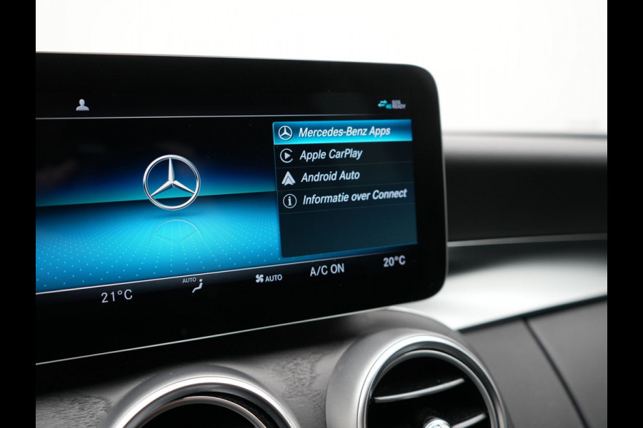 Mercedes-Benz C-Klasse Estate 300 e Business Solution AMG Plug In Hybrid 320pk PHEV | Trekhaak af Fabriek | Adaptive Cruise | Alcantara Sportstoelen Verwarmd | Apple Carplay | Camera | BLIS | 18"L.M |