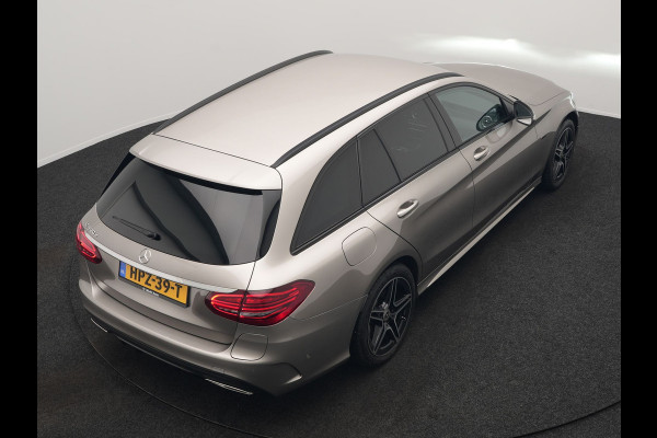 Mercedes-Benz C-Klasse Estate 300 e Business Solution AMG Plug In Hybrid 320pk PHEV | Trekhaak af Fabriek | Adaptive Cruise | Alcantara Sportstoelen Verwarmd | Apple Carplay | Camera | BLIS | 18"L.M |