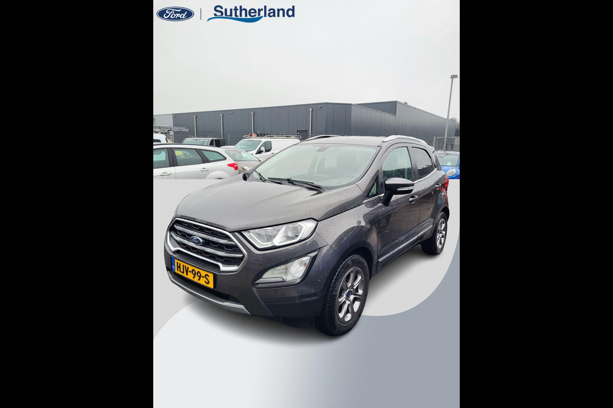 Ford EcoSport 1.0 EcoBoost 125 PK Titanium Automaat | 23dkm! | Climate Control | Cruise Control | Navigatie | Privacy Glass