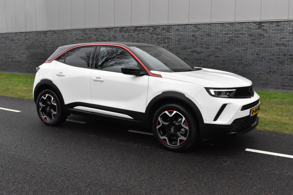 Opel Mokka-e GS Line 50-kWh 11kw bl. Leer 1e eigenaar Nederlandse auto 2-Tone Keyless