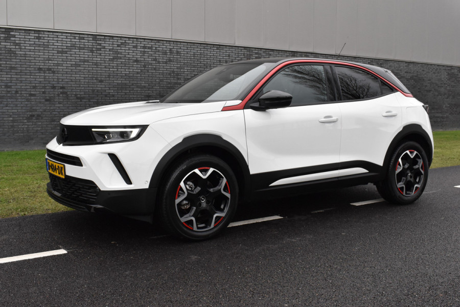 Opel Mokka-e GS Line 50-kWh 11kw bl. Leer 1e eigenaar Nederlandse auto 2-Tone Keyless