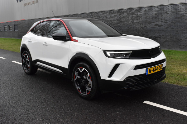 Opel Mokka-e GS Line 50-kWh 11kw bl. Leer 1e eigenaar Nederlandse auto 2-Tone Keyless