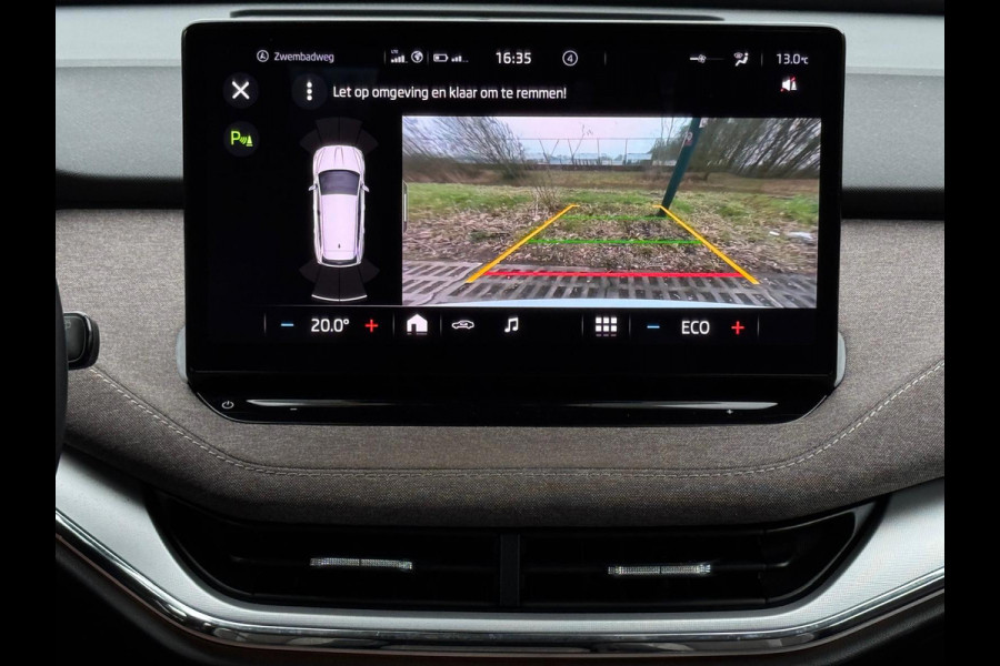 Škoda ENYAQ iV 80, achteruitrijcamera, 1/2 lederen sportinterieur, adaptief cruise, stoelverwarming, 1 e eigenaar, NL auto met nap
