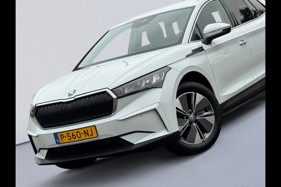 Škoda ENYAQ iV 80, achteruitrijcamera, 1/2 lederen sportinterieur, adaptief cruise, stoelverwarming, 1 e eigenaar, NL auto met nap