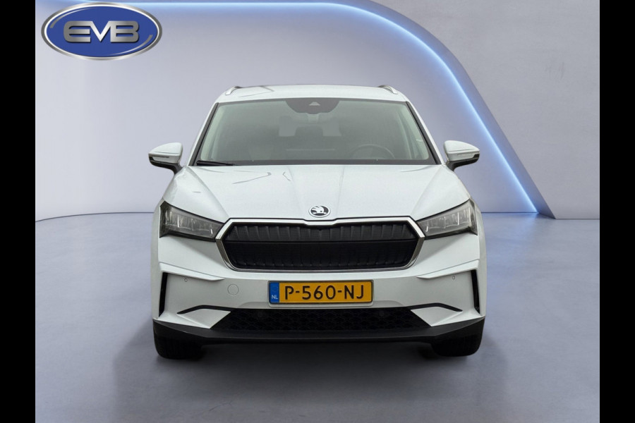 Škoda ENYAQ iV 80, achteruitrijcamera, 1/2 lederen sportinterieur, adaptief cruise, stoelverwarming, 1 e eigenaar, NL auto met nap