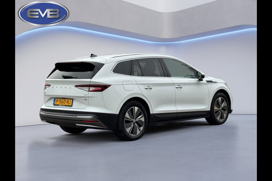 Škoda ENYAQ iV 80, achteruitrijcamera, 1/2 lederen sportinterieur, adaptief cruise, stoelverwarming, 1 e eigenaar, NL auto met nap