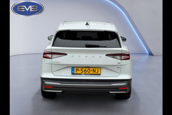 Škoda ENYAQ iV 80, achteruitrijcamera, 1/2 lederen sportinterieur, adaptief cruise, stoelverwarming, 1 e eigenaar, NL auto met nap