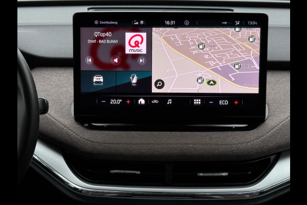 Škoda ENYAQ iV 80, achteruitrijcamera, 1/2 lederen sportinterieur, adaptief cruise, stoelverwarming, 1 e eigenaar, NL auto met nap