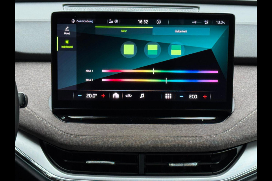 Škoda ENYAQ iV 80, achteruitrijcamera, 1/2 lederen sportinterieur, adaptief cruise, stoelverwarming, 1 e eigenaar, NL auto met nap