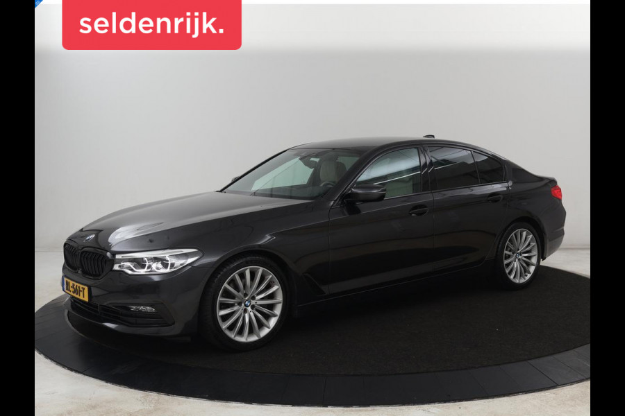 BMW 5 Serie 520i High Executive | Luxury Line | Nappaleder | Stoelverwarming | Camera | Sfeerverlichting | 19'' | Full LED | Navigatie | Park Assist | Cruise control | Bluetooth | Climate control